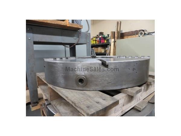 30" HORTON 3-JAW STEEL BODY CHUCK WITH REVERSIBLE TOP JAWS 30" HORTON 3-JAW STEEL BODY CHUCK WITH REVERSIBLE TOP JAWS