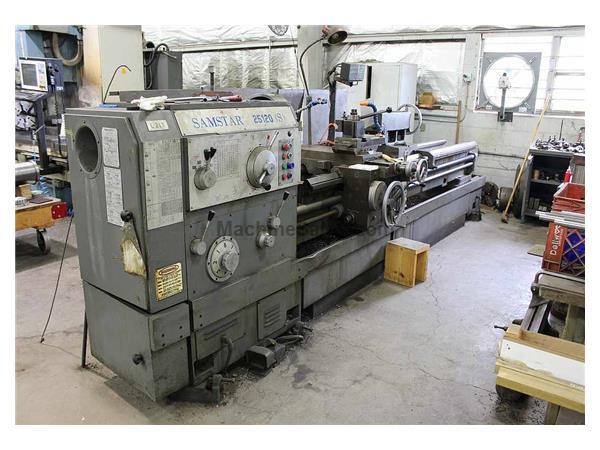 25" x 120" SAMSTAR HEAVY DUTY ENGINE LATHE 25" x 120" SAMSTAR HEAVY DUTY ENGINE LATHE