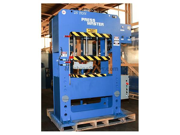 25 Ton 12&quot; Stroke Pressmaster 4PP-25 H style HYDRAULIC PRESS