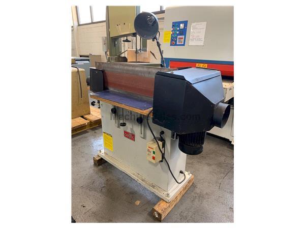 6" x 108" Cantek # CT108 , edge sanding machine for wood, 3150 SFPM, #10753 6" x 108" Cantek # CT108 , edge sanding machine for wood, 3150 SFPM, #10753
