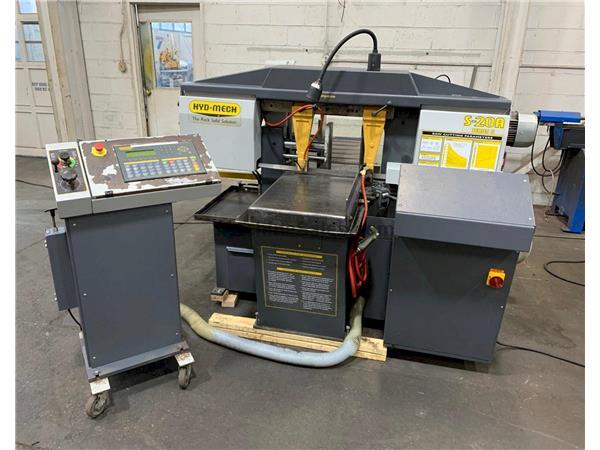 13" x 18" Hyd-Mech # S20A-SERIES II, fully automatic mitering bandsaw, 400 FPM, 13" x 18" Hyd-Mech # S20A-SERIES II, fully automatic mitering bandsaw, 400 FPM,