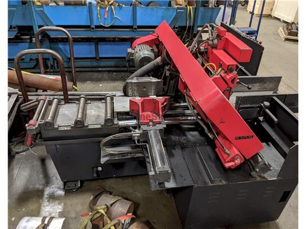 10&quot;  X 12' AMADA HFA-250W HORIZONTAL BANDSAW