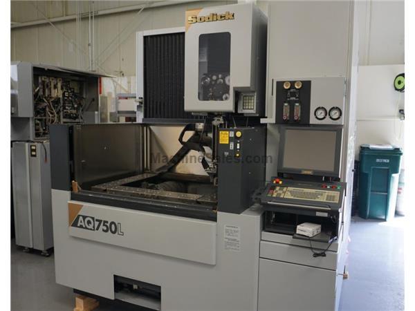 Sodick AQ750L Wire EDM, 2014, Low Hours Sodick AQ750L Wire EDM, 2014, Low Hours