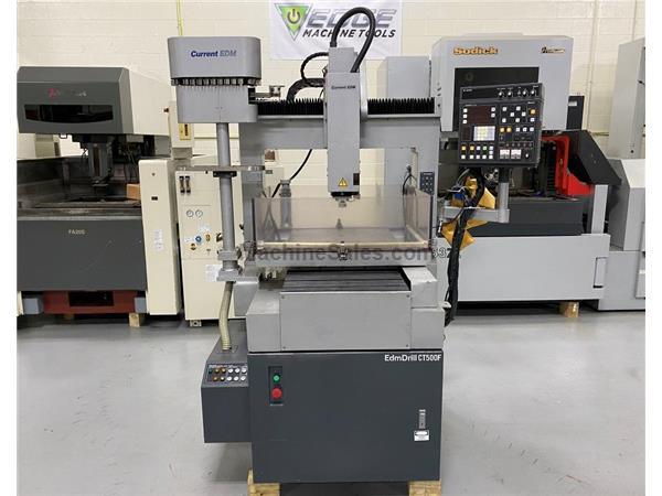 Current CT-500F CNC EDM Hole Drill with Electrode Changer