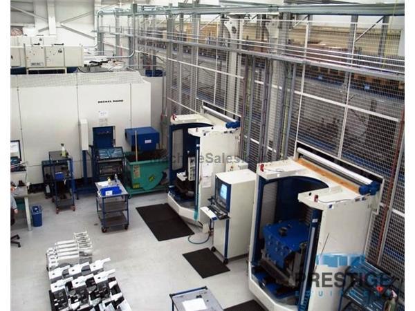 DMG 5-Axis DMC100-U DuoBlock 5-Axis Machining Center, (2) Machines with Fas DMG 5-Axis DMC100-U DuoBlock 5-Axis Machining Center, (2) Machines with Fas
