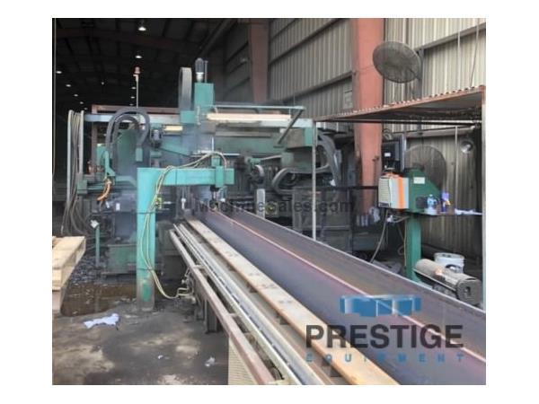 Controlled Automation DRL-348TC High Speed Beam Drill & Saw Line With A Controlled Automation DRL-348TC High Speed Beam Drill & Saw Line With A