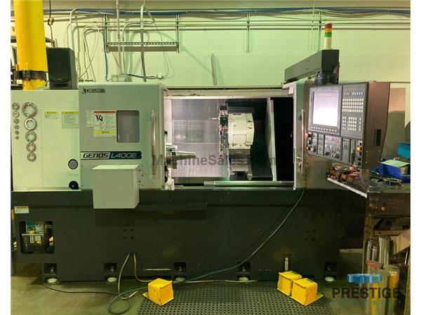 Okuma Genos L-400E CNC Turning Center Okuma Genos L-400E CNC Turning Center