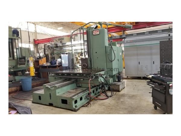 4&quot; LUCAS 441B-72 TABLE TYPE HORIZONTAL BORING &amp; MILLING MACHINE