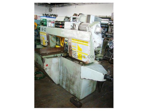 12" x 12" HYD-MECH H12 Automatic Horizontal Band Saw 12" x 12" HYD-MECH H12 Automatic Horizontal Band Saw