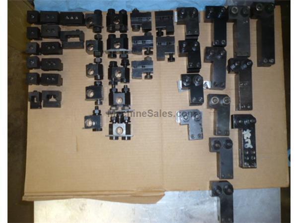 Hardinge gang type CNC lathe tooling, 42 pieces Hardinge gang type CNC lathe tooling, 42 pieces