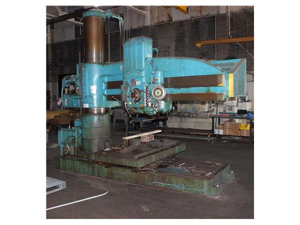 8' x 19" CARLTON 4A HEAVY DUTY RADIAL ARM DRILLING & BORING MA 8' x 19" CARLTON 4A HEAVY DUTY RADIAL ARM DRILLING & BORING MA