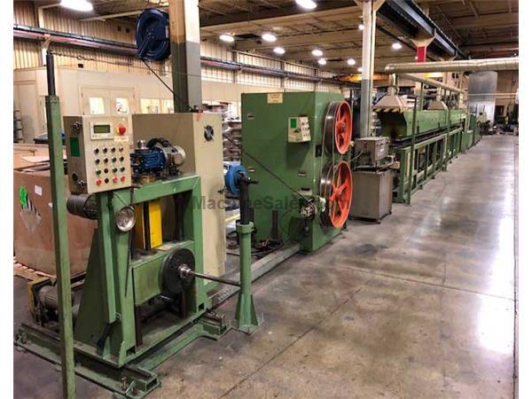 POLYESTER-GLASS YARN WRAPPING VARNISH COATING MACHINE (13755) POLYESTER-GLASS YARN WRAPPING VARNISH COATING MACHINE (13755)
