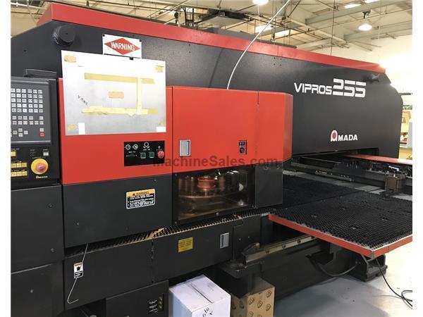 1997 Amada Vipros255, 22 Ton, 50" X 50" Hydraulic Turret Punch 1997 Amada Vipros255, 22 Ton, 50" X 50" Hydraulic Turret Punch