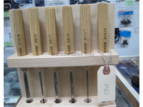 Carving Chisel Set 6Pc w/Stand Carving Chisel Set 6Pc w/Stand