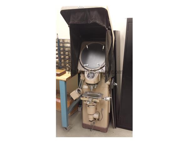 16&quot; Screen Nikon V-16 VERTICAL PROJECTION FLOOR TYPE OPTICAL COMPARATOR, 10X  20X LENSES,
