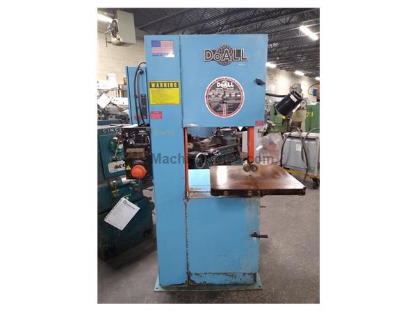 DOALL VERTICAL BAND SAW DOALL VERTICAL BAND SAW