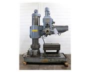 4' Arm Lth 12" Col Dia Yoshida YR5-115 RADIAL DRILL, Power Elevation,#5MT,Tapping,Box