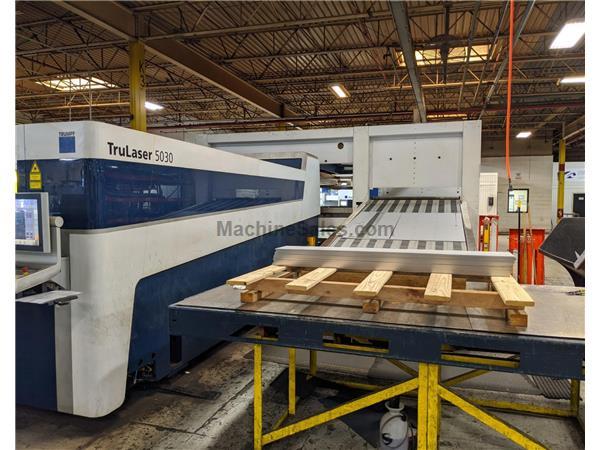 2014 Trumpf Trulaser 5030 Fiber, 5x10, 5000 Watts 2014 Trumpf Trulaser 5030 Fiber, 5x10, 5000 Watts