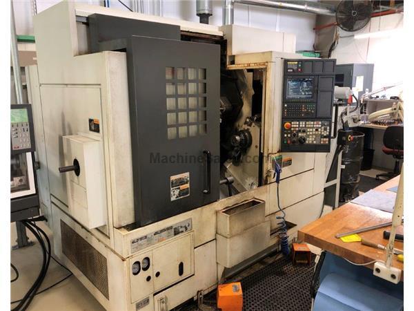 36" Swing 23" Centers Mori Seiki NL-2000SY CNC LATHE, MSX-850, Royal Collet Chks 36" Swing 23" Centers Mori Seiki NL-2000SY CNC LATHE, MSX-850, Royal Collet Chks
