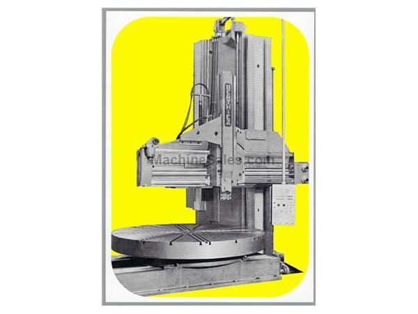 88.5&quot; / 157&quot; BERTHIEZ VERTICAL BORING &amp; TURNING MACHINE