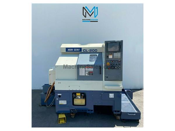 MORI SEIKI CL-200B CNC TURNING CENTER LATHE MSC-803 8" CHUCK PROBING - MORI SEIKI CL-200B CNC TURNING CENTER LATHE MSC-803 8" CHUCK PROBING -
