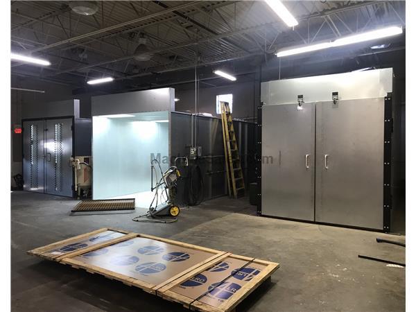 USED RELIANT FINISHING SYSTEMS MANUAL POWDER COATING SYSTEM, Stock # 10776 USED RELIANT FINISHING SYSTEMS MANUAL POWDER COATING SYSTEM, Stock # 10776
