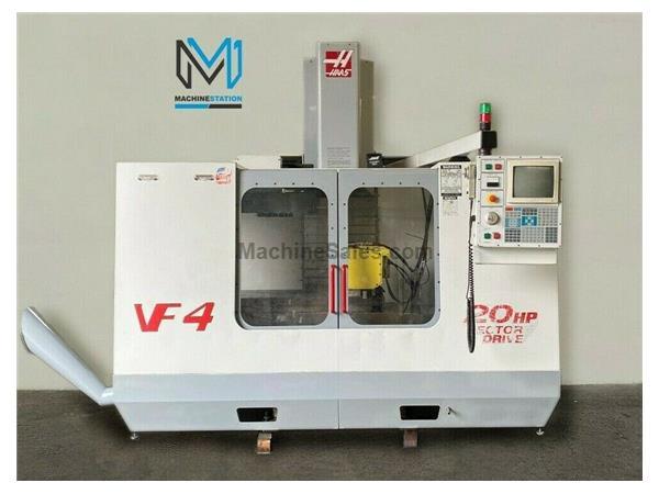 HAAS VF-4 VERTICAL MACHINING CENTER HAAS VF-4 VERTICAL MACHINING CENTER