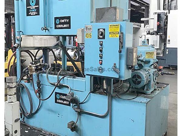 COOLANT RECYCLING SYSTEM, Model XYBEX 1000, Westfalia Centrifuge, (2) Tanks