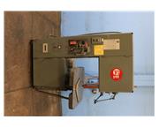 18" Throat 12" Height Grob V-18 VERTICAL BAND SAW, Vari-Speed, Tbl Feed, 3 HP,Bl