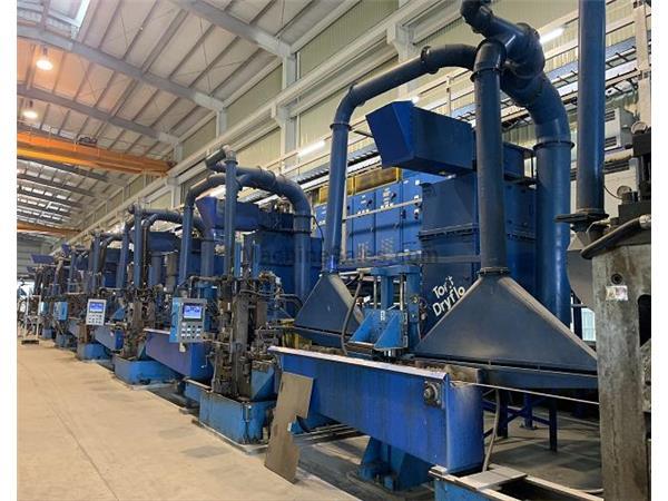 9 STAND I2S WIRE SHAPING TANDEM ROLLING MILL (13802) 9 STAND I2S WIRE SHAPING TANDEM ROLLING MILL (13802)