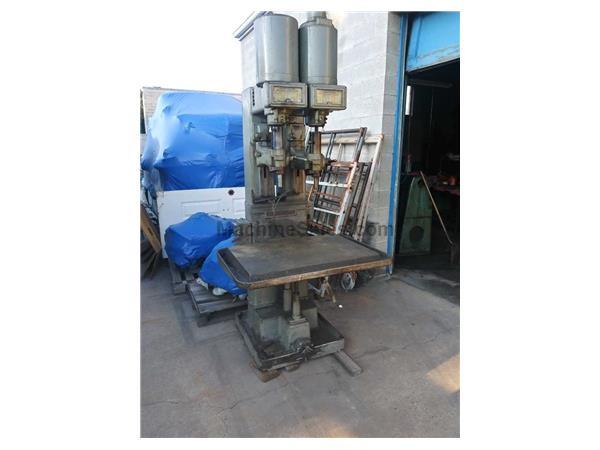 LELAND GIFFORD DUAL SPINDLE DRILL PRESS LELAND GIFFORD DUAL SPINDLE DRILL PRESS