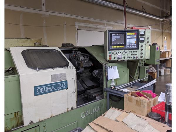 1984 OKUMA LB-15 CNC LATHE 1984 OKUMA LB-15 CNC LATHE