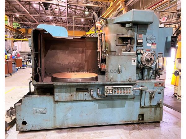 42&quot; Chuck 50HP Spindle Blanchard 22D-42, S/N: 13322, 50 H.P., 48&quot; SWING ROTARY SURFACE GRINDER, DRY BASE, EXT. COOLANT, DRESSER, 1/2&quot; CHUCK LIFE