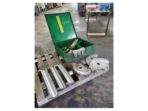 GREENLEE FLIP TOP EMT HYDRAULIC CONDUIT BENDER GREENLEE FLIP TOP EMT HYDRAULIC CONDUIT BENDER