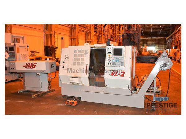 Haas HL-2 CNC Turning Center With Haas Bar Feed