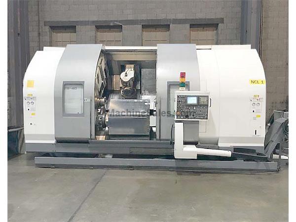 NAKAMURA STS-40, Fanuc 18i-TA CNC,24" Swing Over the Bed,Twin Spindle,