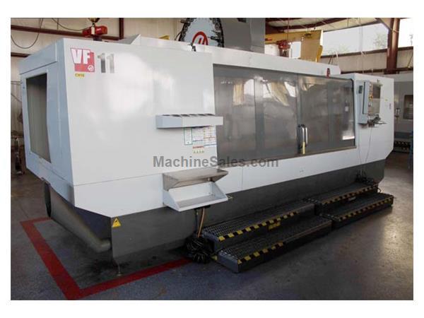 HAAS VF-11, Haas CNC Control, 28"x120" Table, X=120", Y=40&a HAAS VF-11, Haas CNC Control, 28"x120" Table, X=120", Y=40&a