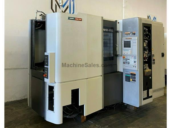 DMG MORI SEIKI NHX-4000 HORIZONTAL MACHINING CENTER DMG MORI SEIKI NHX-4000 HORIZONTAL MACHINING CENTER