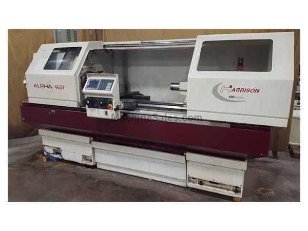 20" X 60" HARRISON ALPHA 460T CNC/MANUAL TEACH LATHE 20" X 60" HARRISON ALPHA 460T CNC/MANUAL TEACH LATHE