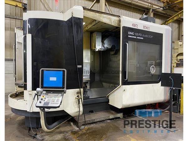 DMG Deckel Maho DMC 125 FD DuoBlock 5-Axis Machining Center DMG Deckel Maho DMC 125 FD DuoBlock 5-Axis Machining Center