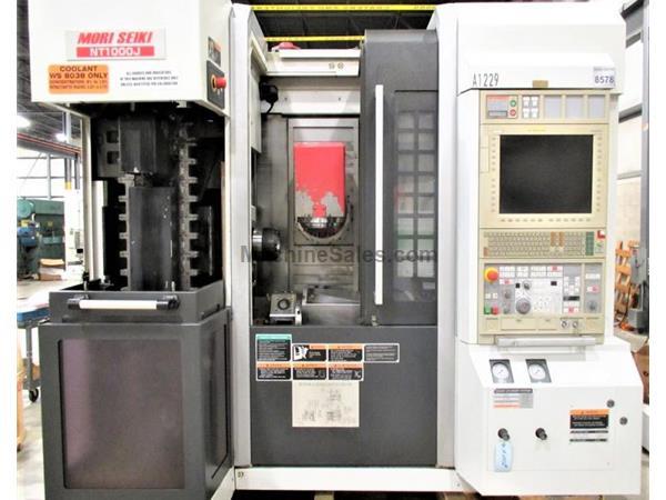 MORI SEIKI NT1000WZ MULTIAXIS CNC TURN MILL CENTER NEW 2009 MORI SEIKI NT1000WZ MULTIAXIS CNC TURN MILL CENTER NEW 2009