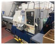 18" Swing Daewoo LYNX 210A CNC LATHE, Fanuc i Series, Toolsetter, Chip Conv., LNS Eco