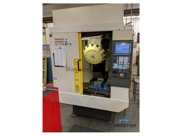 FANUC Robodrill Alpha T14iFe 4-Axis CNC Drilling and Tapping Center FANUC Robodrill Alpha T14iFe 4-Axis CNC Drilling and Tapping Center