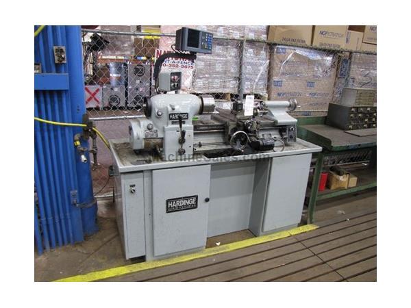 11" Swing 18" Centers Hardinge HLV-H PRECISION ENGINE LATHE, Vari-Speed, Acu-Rit 11" Swing 18" Centers Hardinge HLV-H PRECISION ENGINE LATHE, Vari-Speed, Acu-Rit