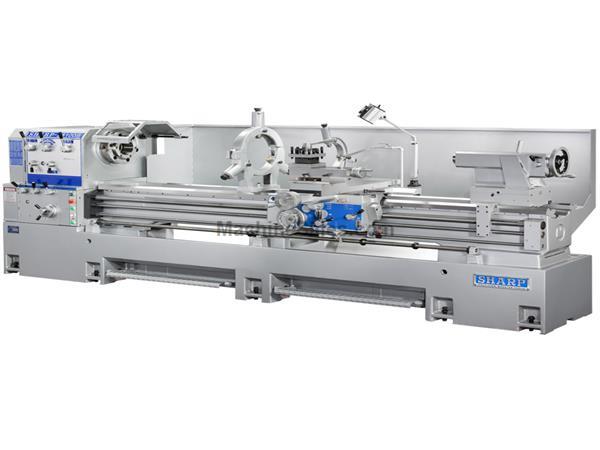 26&quot; Swing 80&quot; Centers Sharp 2680B ENGINE LATHE, D1-11 Camlock 4-1/2&quot; bore; 15 HP precision lathe