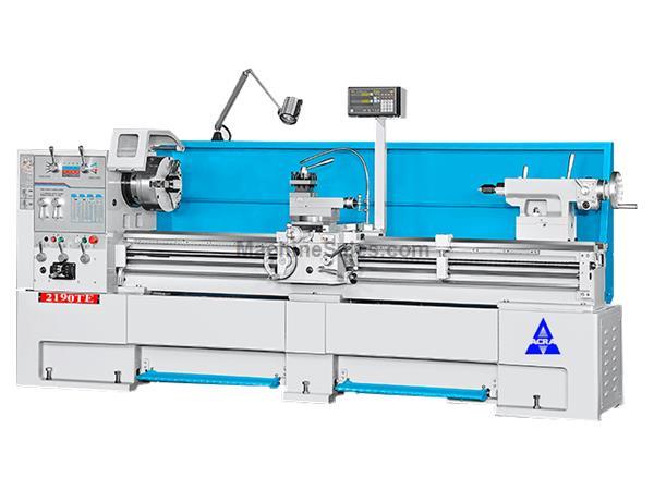 17&quot; Swing 86&quot; Centers Acra Atel 2190TE-3 PRECISION LATHE, 3-1/8&quot; bore, D1-8, 10 HP