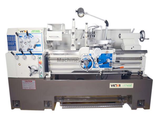 17&quot; Swing 86&quot; Centers Victor S1790E w/Special Package ENGINE LATHE, D1-8 Camlock with 3-1/8&quot; spindle bore; 12 steps