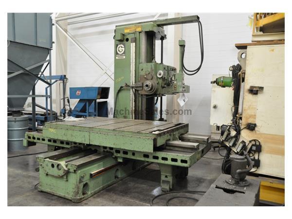 GIDDINGS & LEWIS TABLE TYPE HORIZONTAL BORING MILL GIDDINGS & LEWIS TABLE TYPE HORIZONTAL BORING MILL