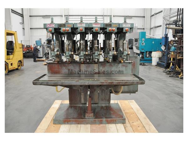 ALLEN 6-SPINDLE DRILL ALLEN 6-SPINDLE DRILL