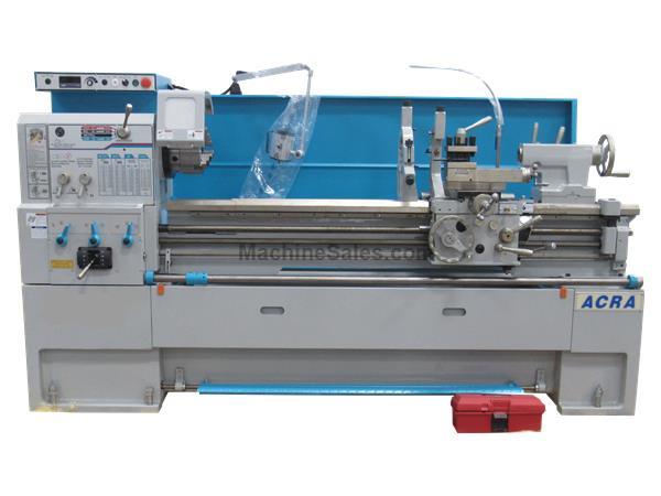 32&quot; X 60&quot; ACRA MODEL CET3260 HOLLOW SPINDLE CNC FLAT BED LATHE WITH FANUC OITF CONTROLLER